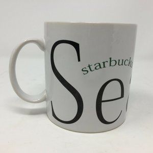 1994 Starbucks Coffee City Mug Seattle 20 oz